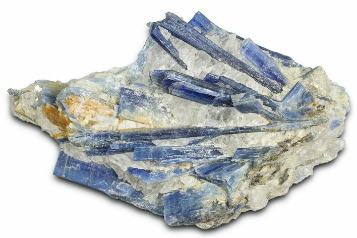 Vibrant Blue Kyanite Crystals In Quartz - Brazil #368781